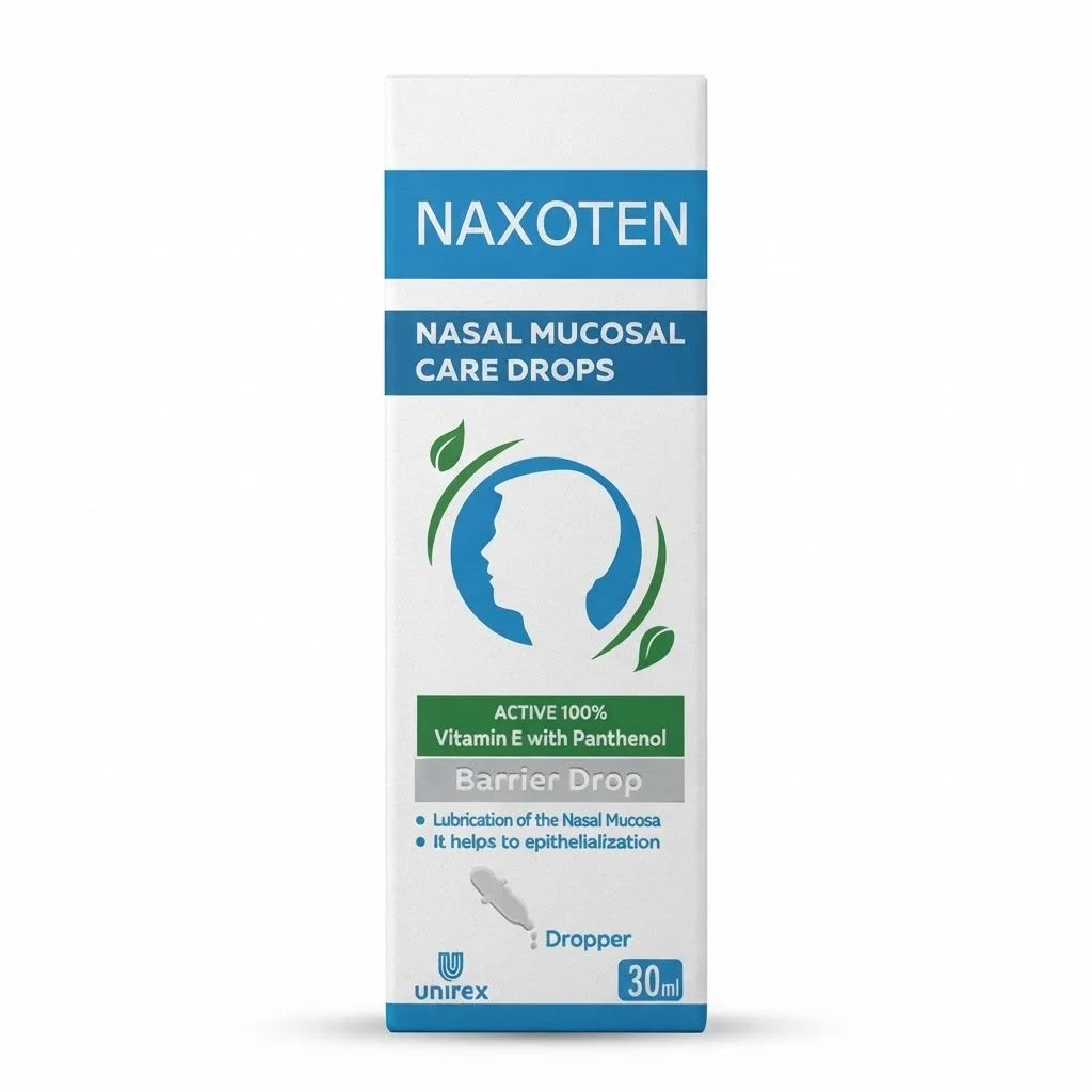 unirex Unirex Naxoten Nasal Drops Nasal Decongestant 10ml 10 ml capacity: 10ml