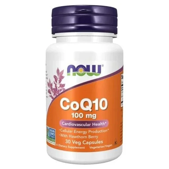 ناو ناو كيو 10 كبسولات دعم الطاقة الخلوية ومضادات الأكسدة 30 كبسولة weight: 30count