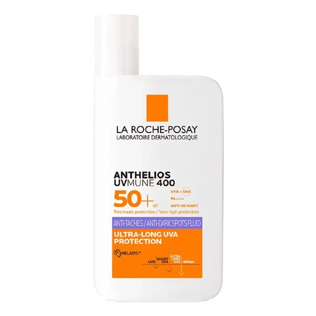 لا روش بوزيه (La Roche-Posay) أنثيليوس يوفي ميون 400 سائل واقي شمسي، حماية عالية جداً من أشعة الشمس - 50 مل