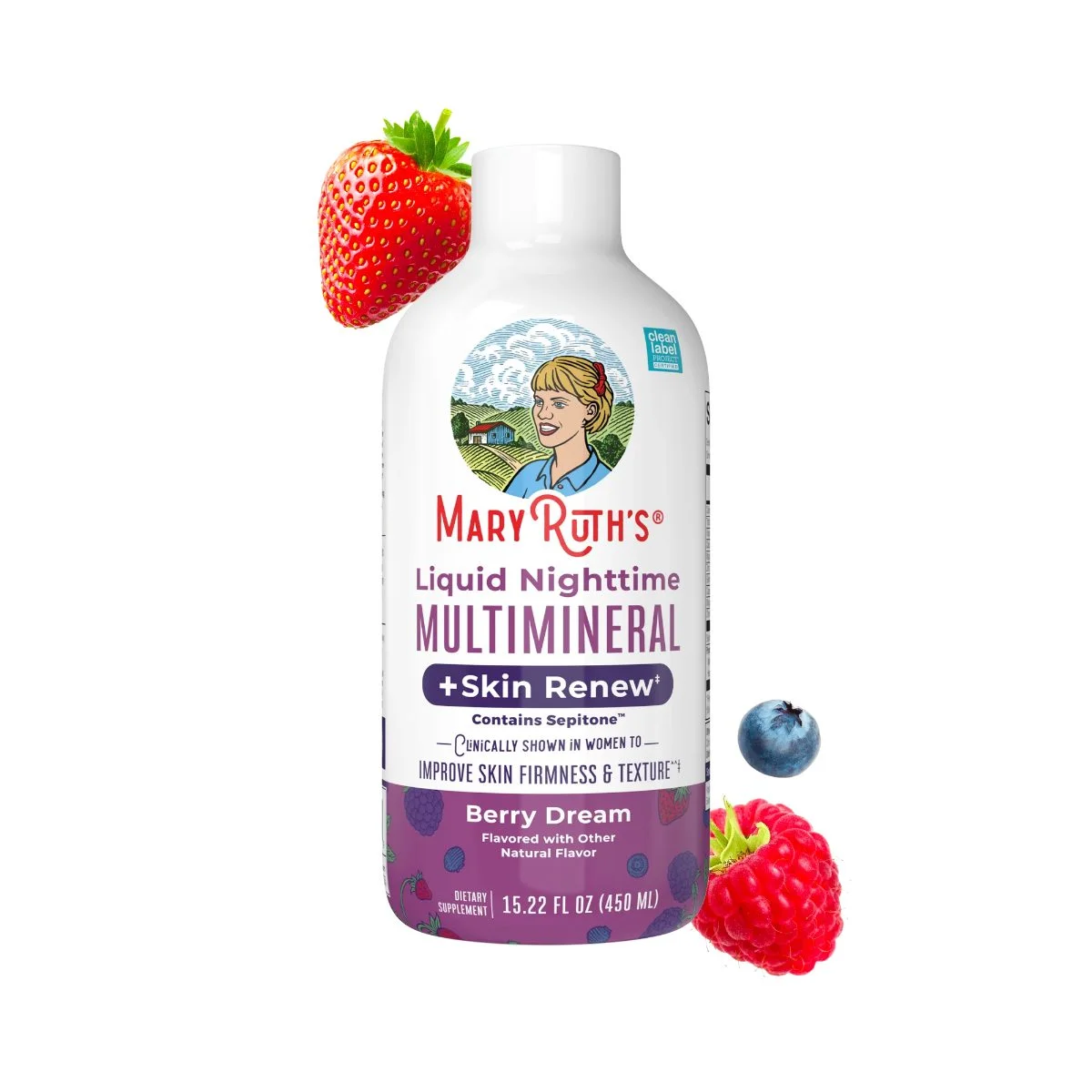 maryruths Maryruths Liquid Nighttime Multimineral Skin Renew Solution 450 ml capacity: 450ml