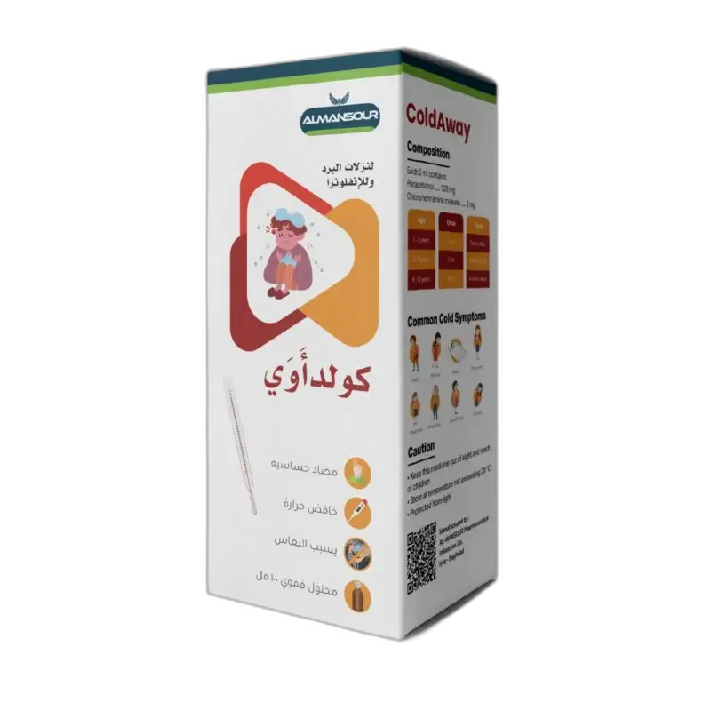 أدوية البرد والإنفلونزا السائلة